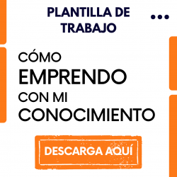 Cómo emprendo con mi conocimiento (Post para Instagram)